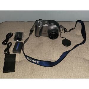 Sony Mavica MVC-CD300 3.3 MP Digital Camera - Silver